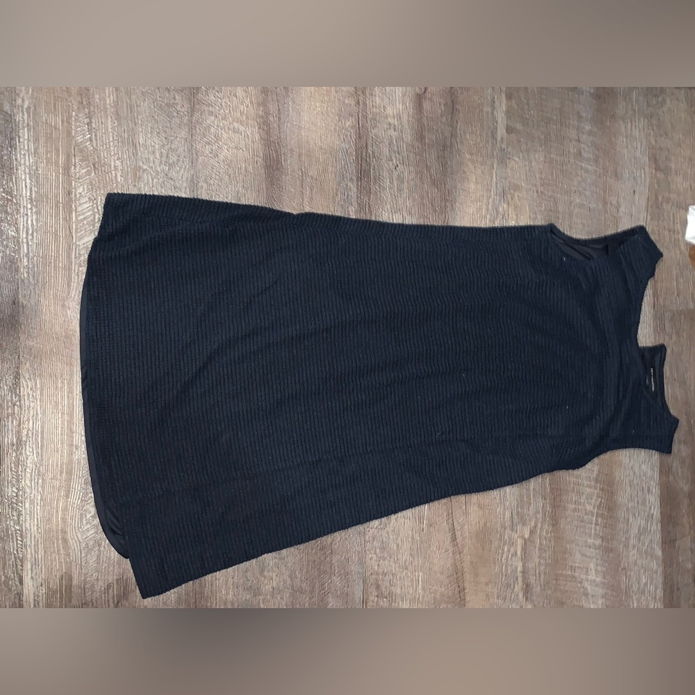 H by Halston Midnight blue Asymmetrical Sleeveless Dress Size 2 - Picture 6 of 6